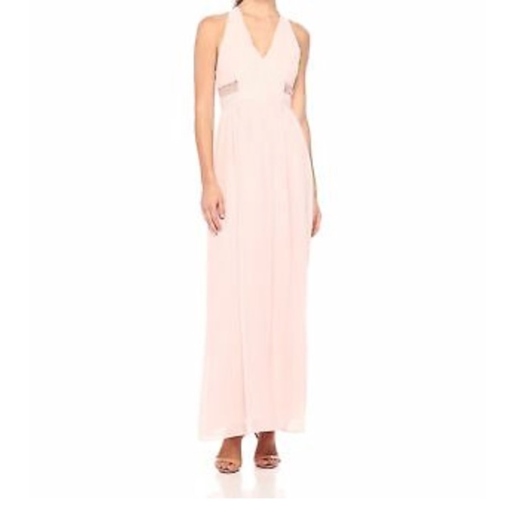 BCBG Generation Bridesmaid Prom Party Dress Rose Smoke Size 6 Fairycore Formal